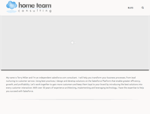 Tablet Screenshot of hometeamconsulting.com